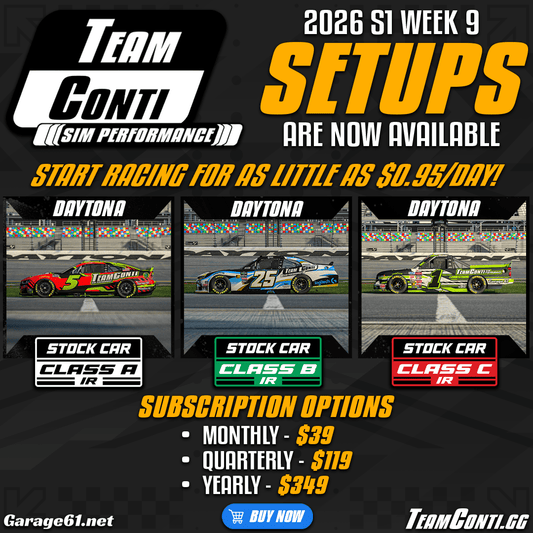 iRacing Daytona 500 are now Available! - Team Conti Sim Performance