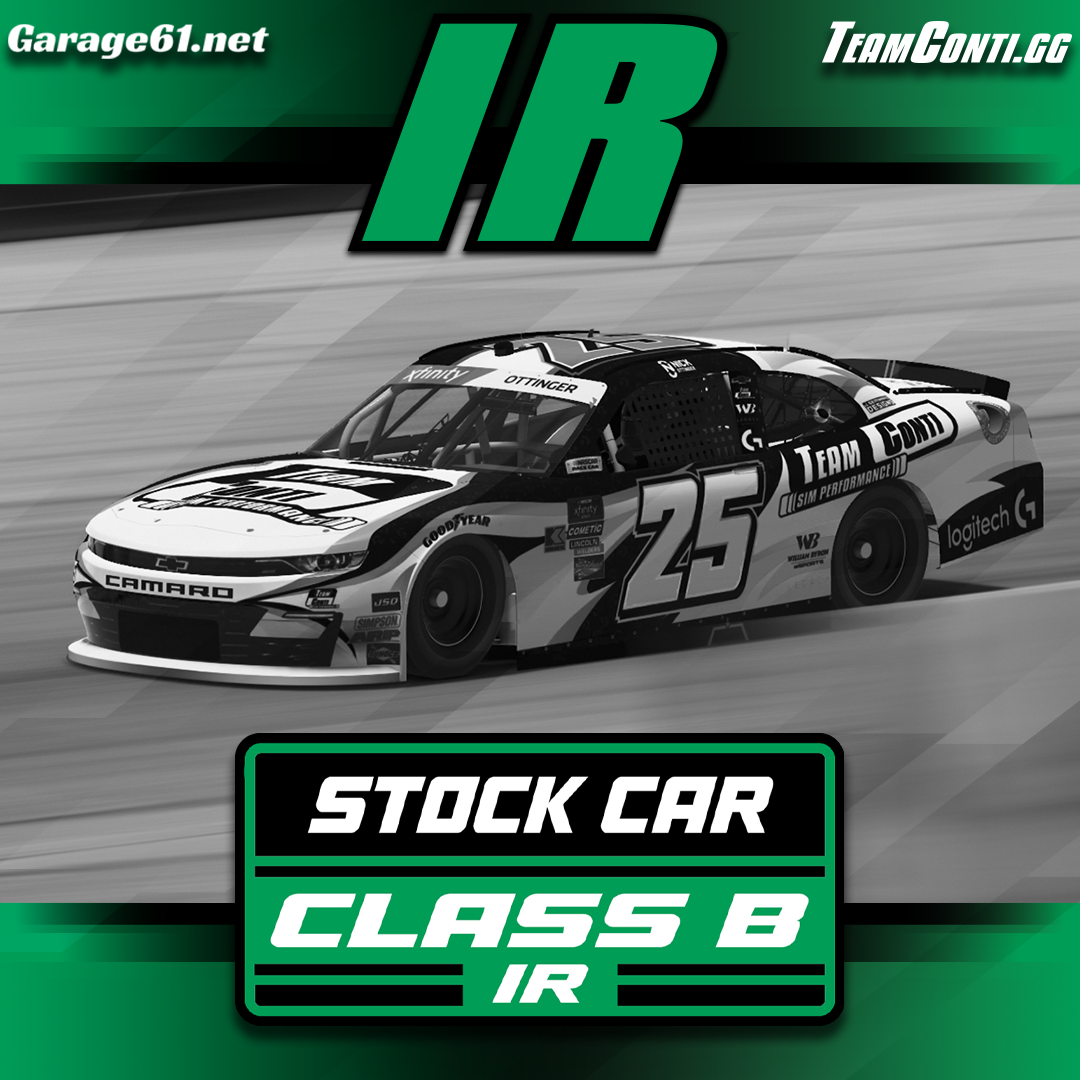 iRacing Class B (Xfinity) Setup Packs