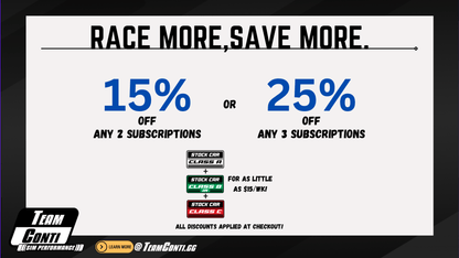 iRacing Class A (Cup) Setups & Data - Subscription