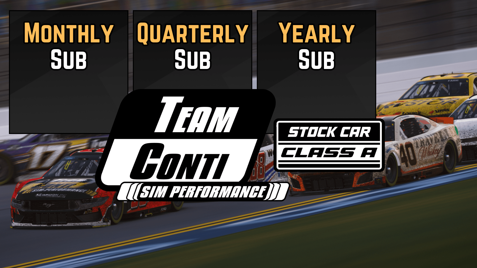 iRacing Class A (Cup) Setups & Data - Subscription – Team Conti Sim ...
