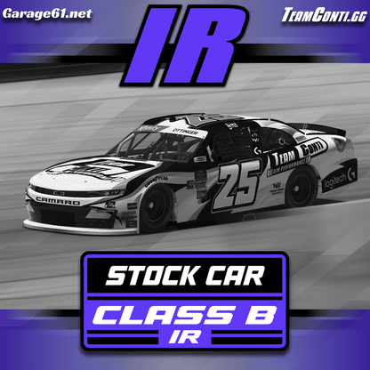 iRacing Class B (Xfinity) Setup Packs