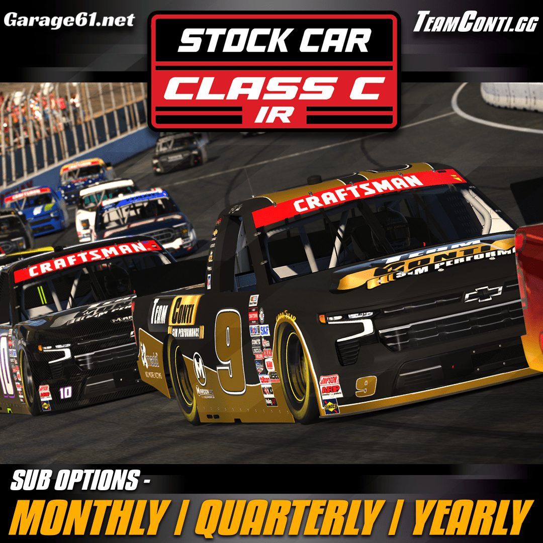 iRacing Class C (Truck) Setups & Data - Subscription