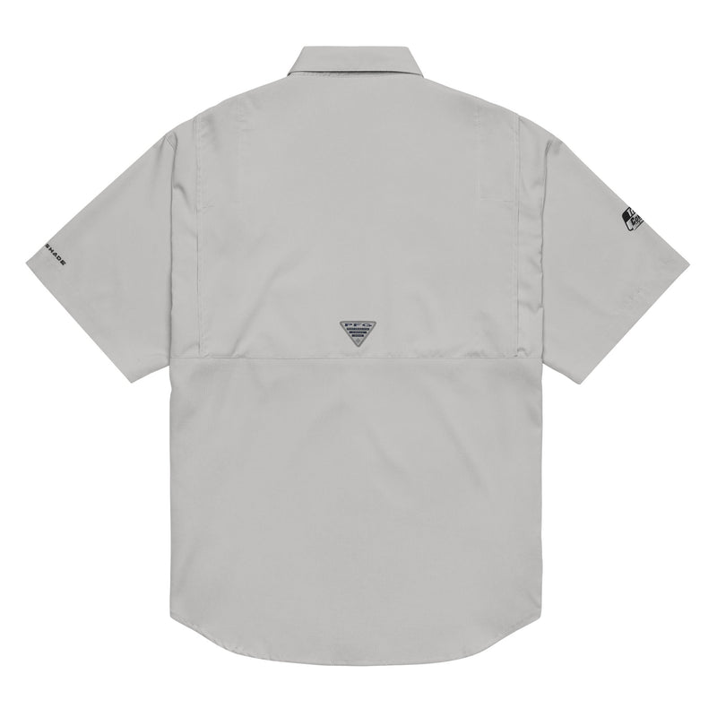 Load image into Gallery viewer, TCSP Men’s Columbia Short Sleeve Button Shirt
