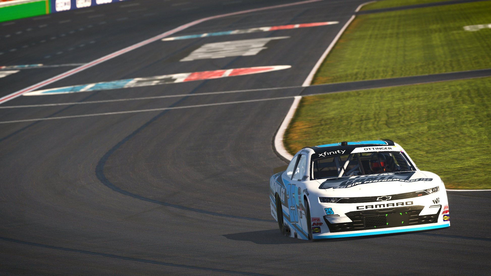 iRacing Xfinity car at Atlanta - Team Conti Sim Performance