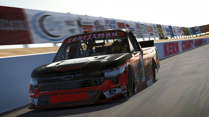 Load image into Gallery viewer, NASCAR Craftsman Truck on iRacing at Kern County

