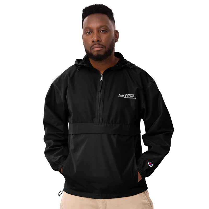 Load image into Gallery viewer, Team Conti Sim Performance Unisex Embroidered Champion Packable Jacket
