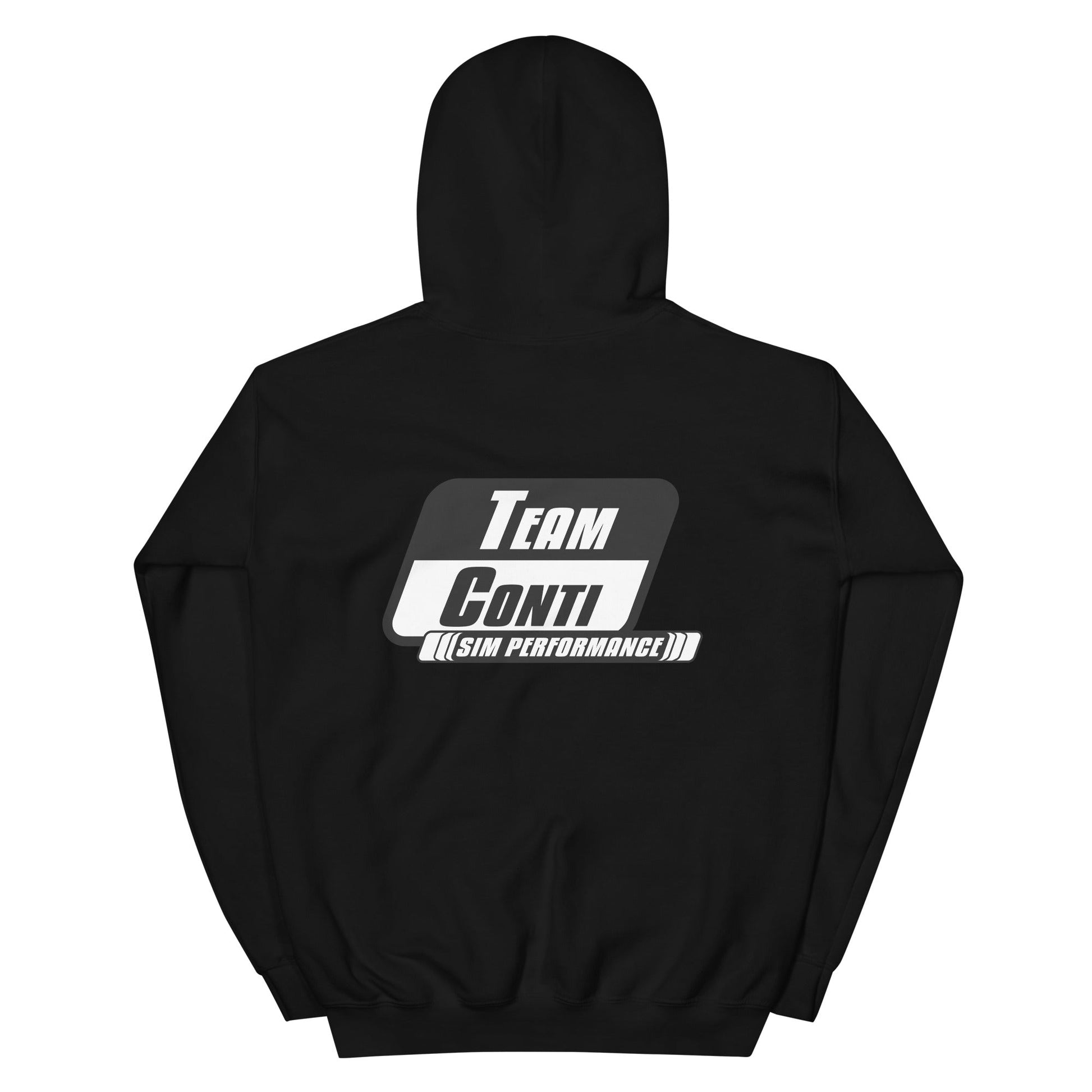 Team Conti Sim Performance Unisex Hoodie - Logo on Back