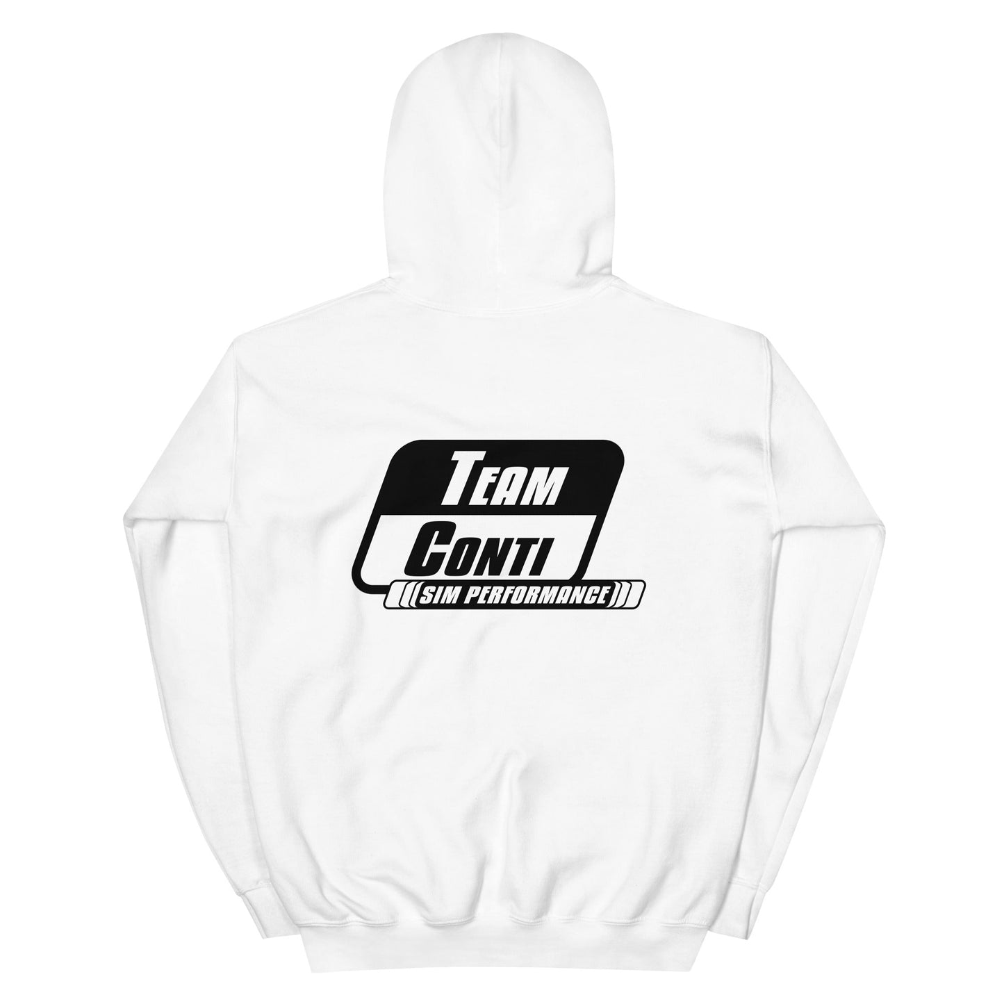 Team Conti Sim Performance Unisex Hoodie - Logo on Back